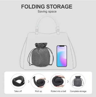 Travel Neck Pillow Travel Neck Cushion Durable U-Shaped Travel Pillow Non-Deformed Airplane Pillow
